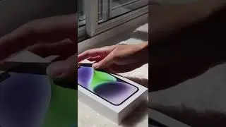 Iphone 14 Purple Unboxing 💜