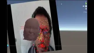 Unity - Open CV facial landmarking