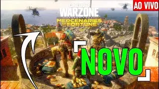 🔴JOGANDO NO NOVO MAPA DO WARZONE - FORTUNES KEEP (AO VIVO)