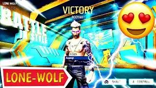 Lone Wolf Play Increase Guild Glory In Free Fire 👽 | how to complete dog tags in free fire