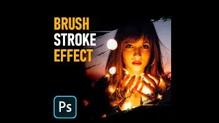Photoshop Tutorial | Brush Stroke Effect