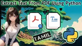 How To Extract Text From PDF File Using Python | TAMIL | Quick Through