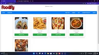Online Food Delivery App ||Java  Spring Boot || Mysql Database|| Full Project For College Students