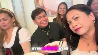 MONTHLY GATHERINGS  WITH THE PALUWAGAN FILIPINO GROUP IN NETHERLANDS  WITH KAINAN 🍽️OCTOBER FEEST