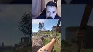 Как нужно стрелять на луках в RUST #rust #rustpvp #раст