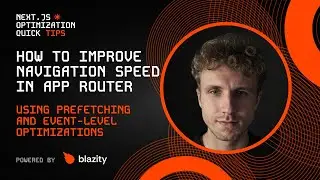 Fix Slow Navigation Speed: Next.js Optimization | Next.js Optimization Tips #5