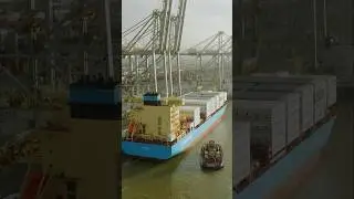 Get a glimpse into some of the tasks onboard a container ship that ensures reliability and safety🚢