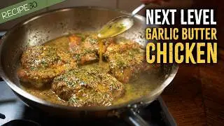 Next Level Garlic Butter Chicken with Sautéed Veggies: A Simple Recipe