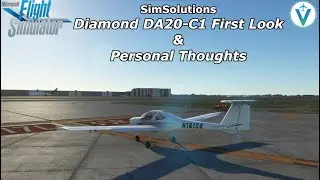 MSFS New SimSolutions DA20-C1 Review. Full Flight with ATC
