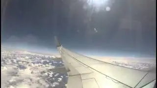 Sydney To Brisbane Flight compressed into 1 minute
