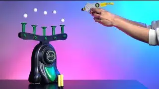Think you're a good shot? Have some gravity-defying fun with Air Shot