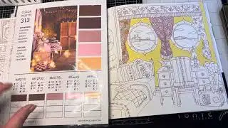Romantic Country third tale. What am I coloring today?