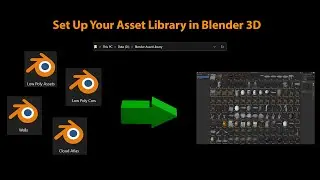 Setting Up a Custom Asset Library - Blender Beginner Tutorial - Part 1