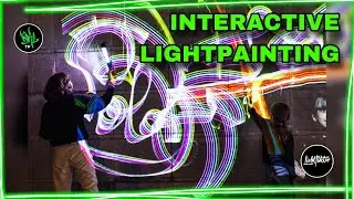 ✨ #INTERACTIVE #LightPainting💫 con LICHTFAKTOR & DKL en GAU ZURIA, la Noche Blanca de Bilbao | 2021