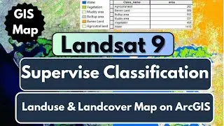 Supervise classification | Landsat 9 Image classification | How to classify satellite image