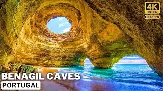 Benagil Caves Portugal 🇵🇹 Beautiful & Unique cave in Albufeira Portugal