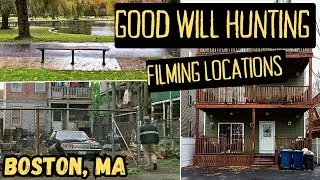 Good Will Hunting 1997 Filming Locations - Then and NOW 4K #filminglocations #goodwillhunting