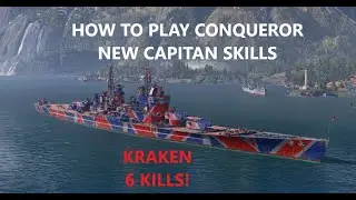 World of warships Mighty Conqueror 6 kills 183k Damage
