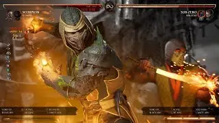 Mortal Kombat 1 Scorpion/Scorpion combo