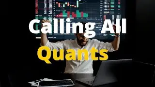 Let's start building a Quant Community | Calling all quants