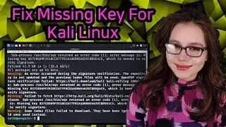 Fix Missing Key For Kali Linux