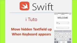 Move textfield up when Keyboard appears