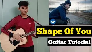 Shape of You Guitar Lesson: Ed Sheeran's hit song with easy chords & Guitar cover