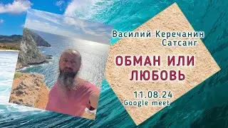 Твоё💥Предназначение - Это Быть Собой!!! -  Василий Керечанин в прямом эфире 11.08.24. САТСАНГ.