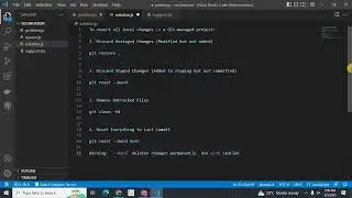 How to Revert All Local Changes in Git | Reset & Restore Explained