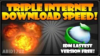✓TRIPLE YOUR INTERNET DOWNLOAD SPEED FOR FREE!! (IDM v6.26 FULL FREE!) (All Windows/Mac!) (100%)