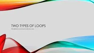 Stage 8 #2 Sentinel-Controlled vs. Count-Controlled Loops