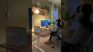 a gloomy work from home day ☁️🖥️🕯️ | do you like them or hate them? 