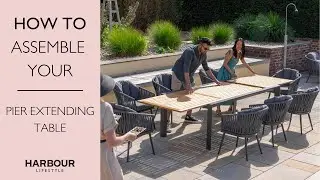 How To Set Up Your Pier Extending Table