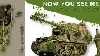 Covering A Marder I With Leaves And Stowage