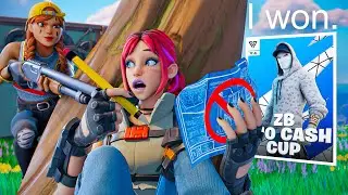 I WON a Tournament WITHOUT BUILDING..