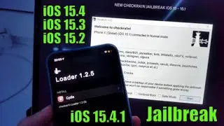 Release JB iOS 15 - 15.5 CheckRa1n (Win and Mac)