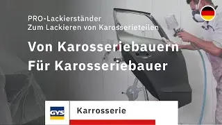 PRO-Lackierständer Zum Lackieren von Karosserieteilen - Von Karosseriebauern, für Karosseriebauer