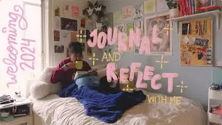 🍵📓 💭 2023 journal flip through + 2024 journal setup || new year, better me .𖥔 ݁ ˖