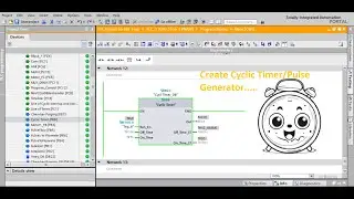 TIA: How to make a Pulse Timer | #Cyclic Timer | # Periodic Timer