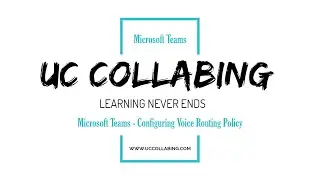 Microsoft Teams Dial Pad Missing - Configuring and Assigning Voice Routing Policy