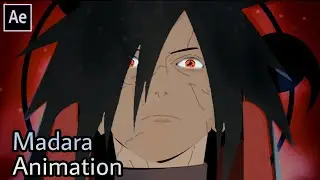 I Created Madara Animation In After Effects| AMV Edit