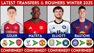 🚨 LATEST CONFIRMED TRANSFER NEWS AND RUMOURS WINTER 2026 | GULER, BASTONI, MATETA, ELLIOTT......