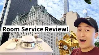 Reviewing THE PLAZA HOTEL's Room Service! (UA Eats Deleted Scene)