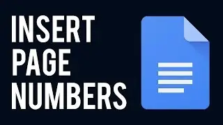 How To Insert Page Numbers In Google Docs