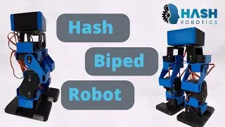 Hash V2 Biped robot using ESP32 | Hash Robotics