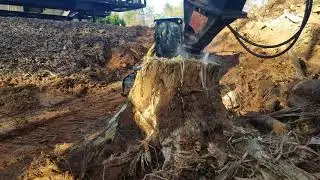 Black splitter stump buster  Jettons Grading Inc