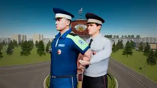 УВОЛИЛ СОТРУДНИКА ГАИ НА AMAZING ONLINE!!!