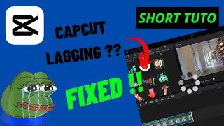 FIX ERROR: Playback Lag On CAPCUT PC l CapCut Tutorial 2023 (40 sec)
