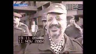 News (Euronews, 11.11.2004) Ясер Арафат