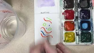 Watercolor Techniques: Wax Resist